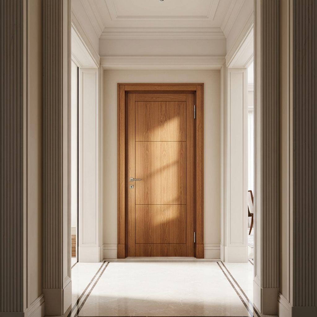 Beautiful internal door installation
